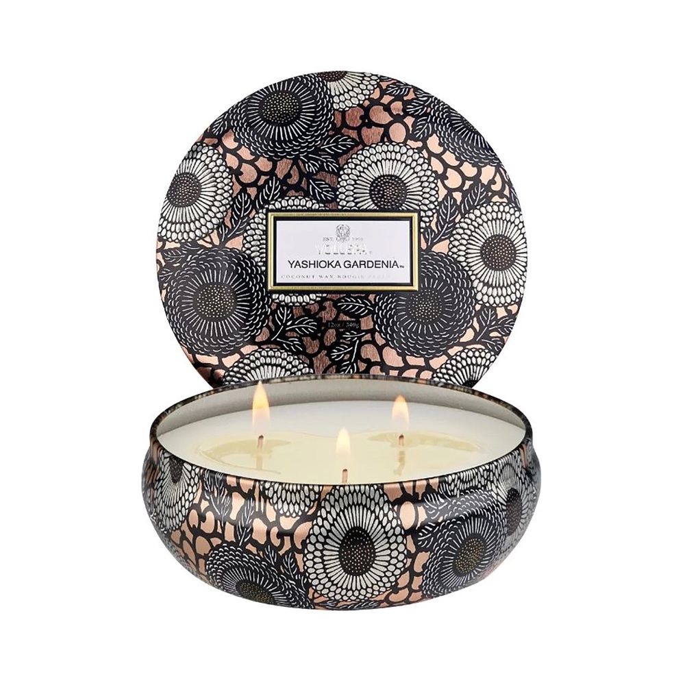 Japonica Gardenia Tin Voluspa Candle